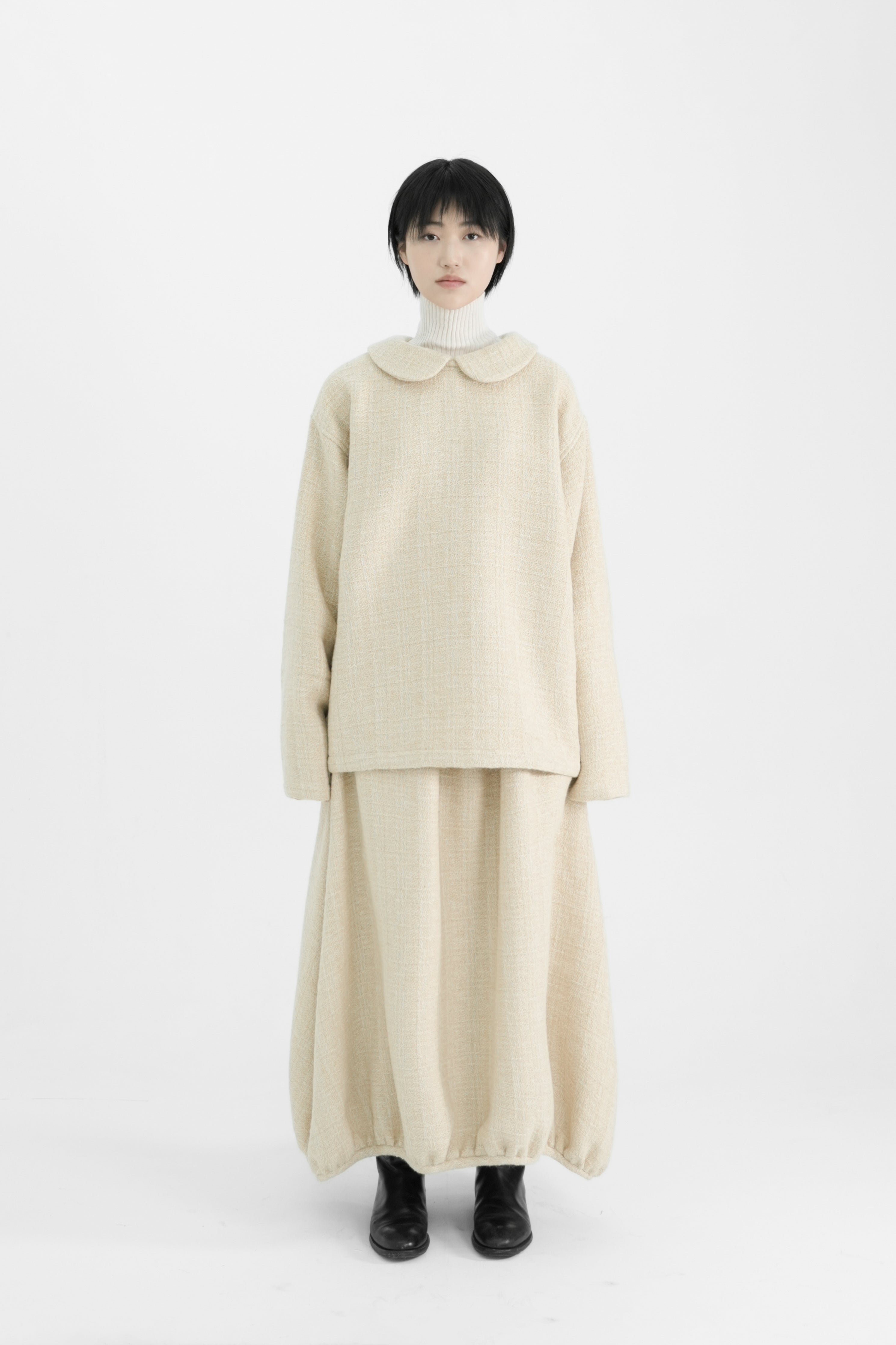 【STORE EXCLUSIVE】knitted banding skirt