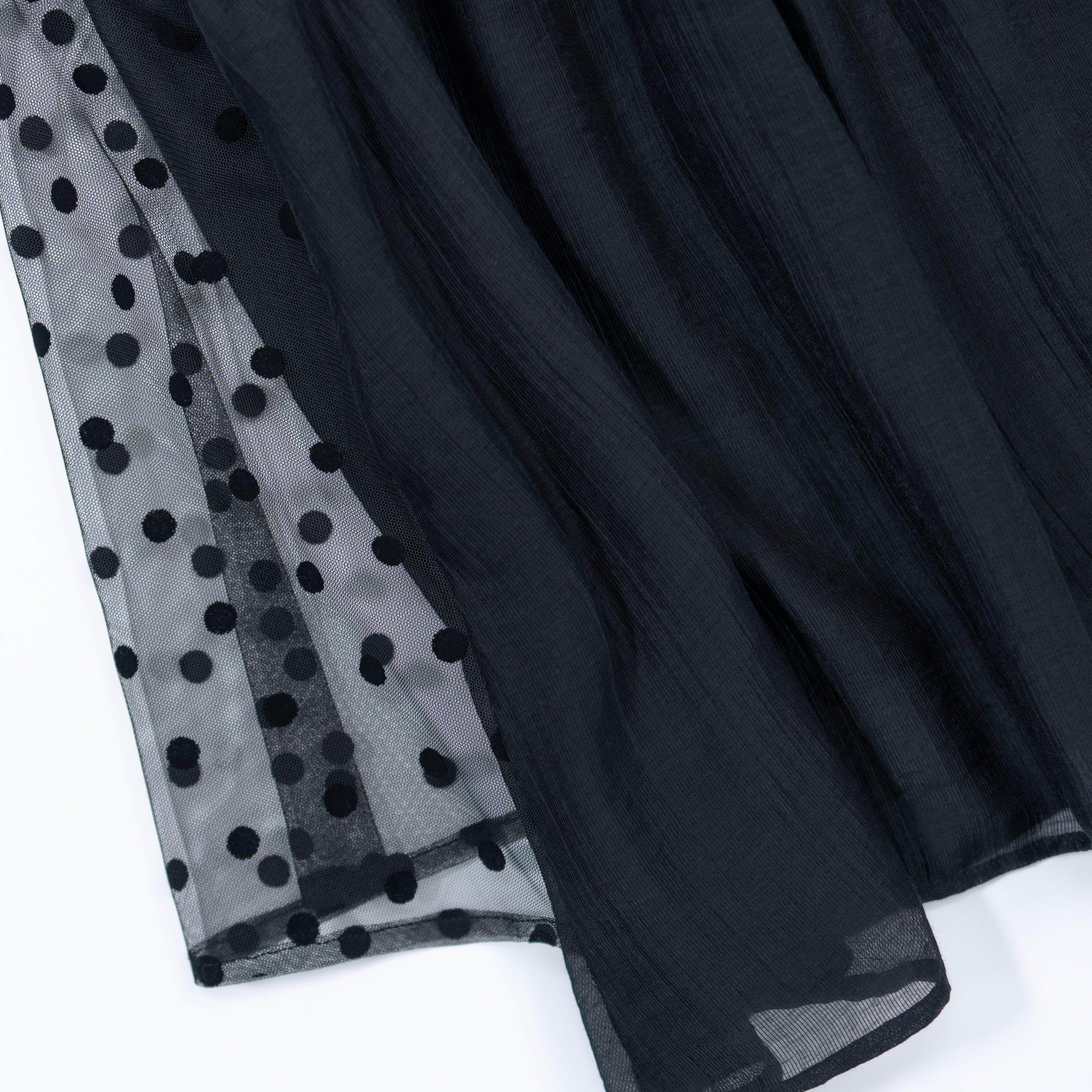layered dot vest