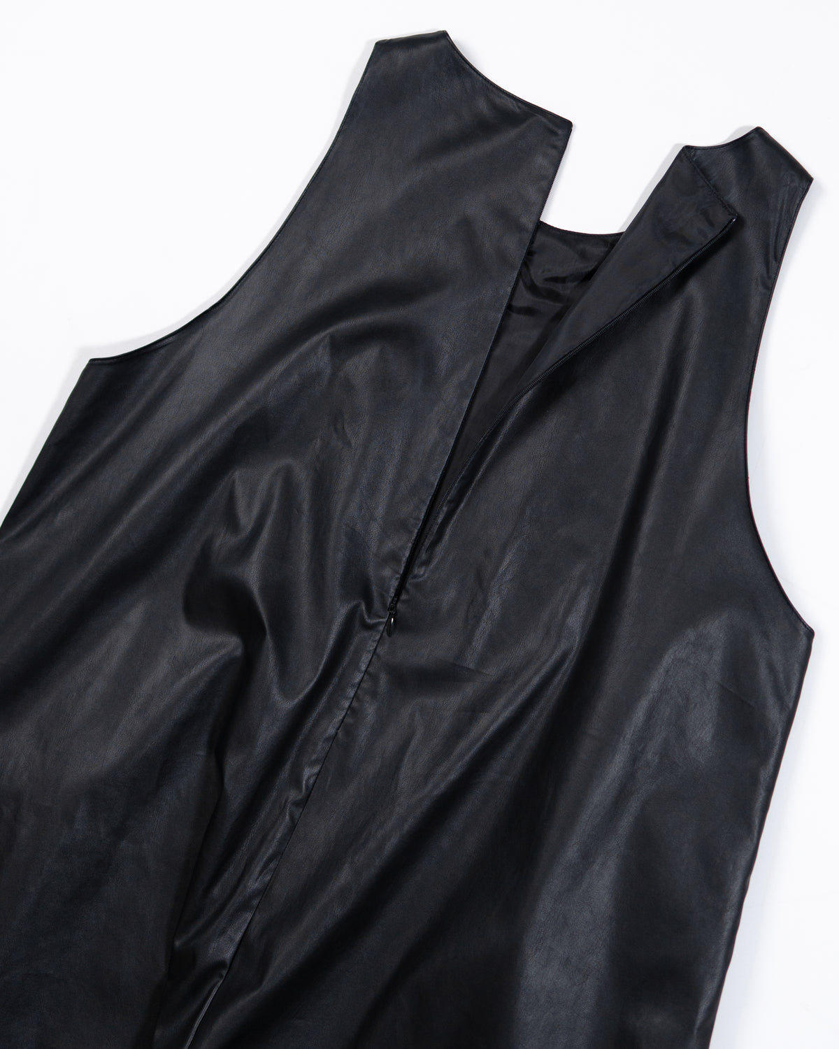 leather moss short dress