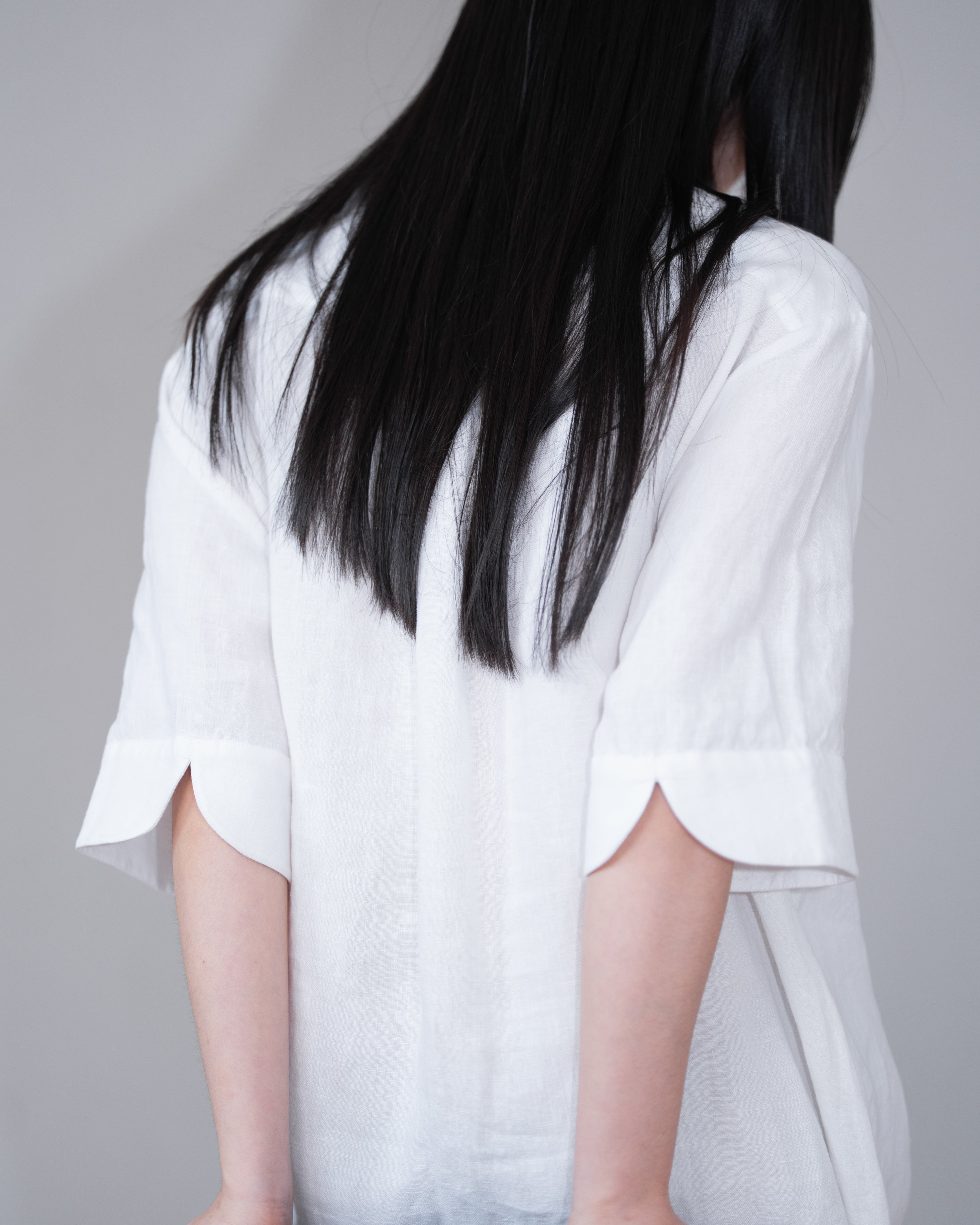 linen shirt dress