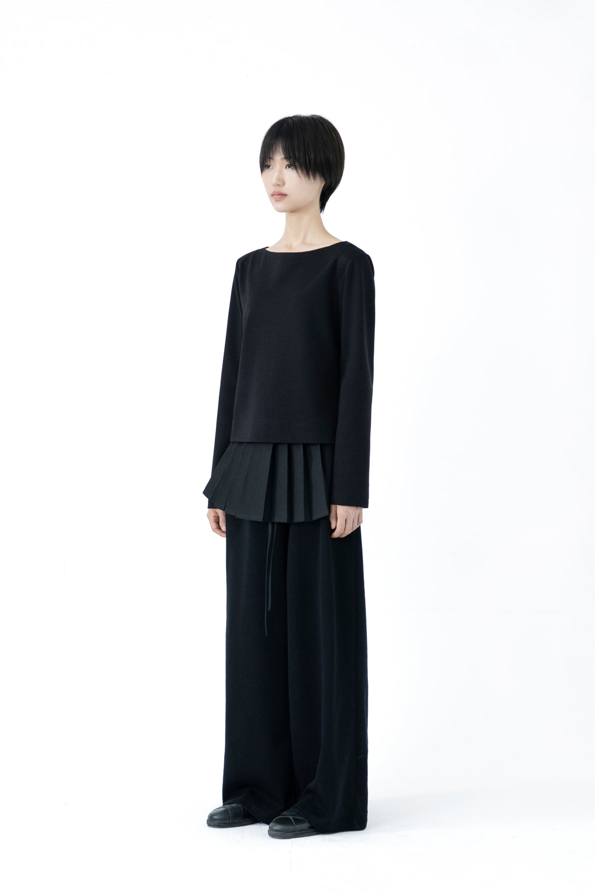 lowell pleats wrap