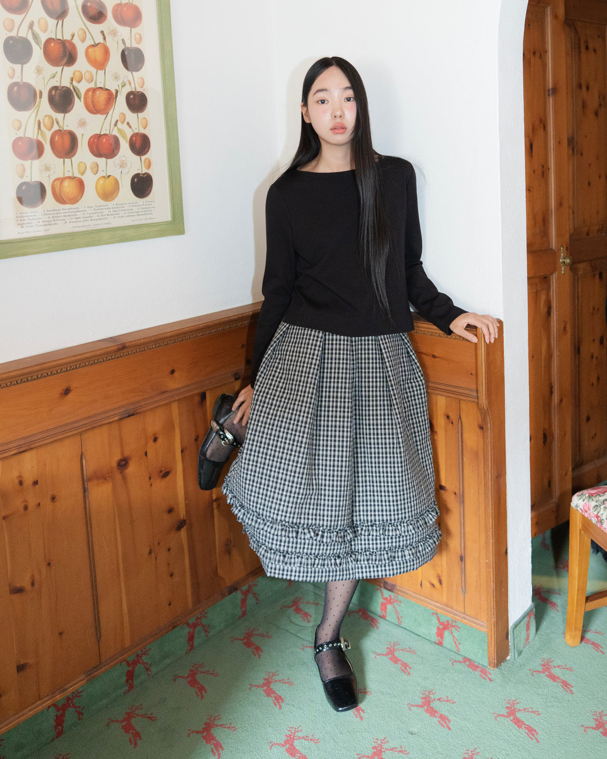 millie padded skirt