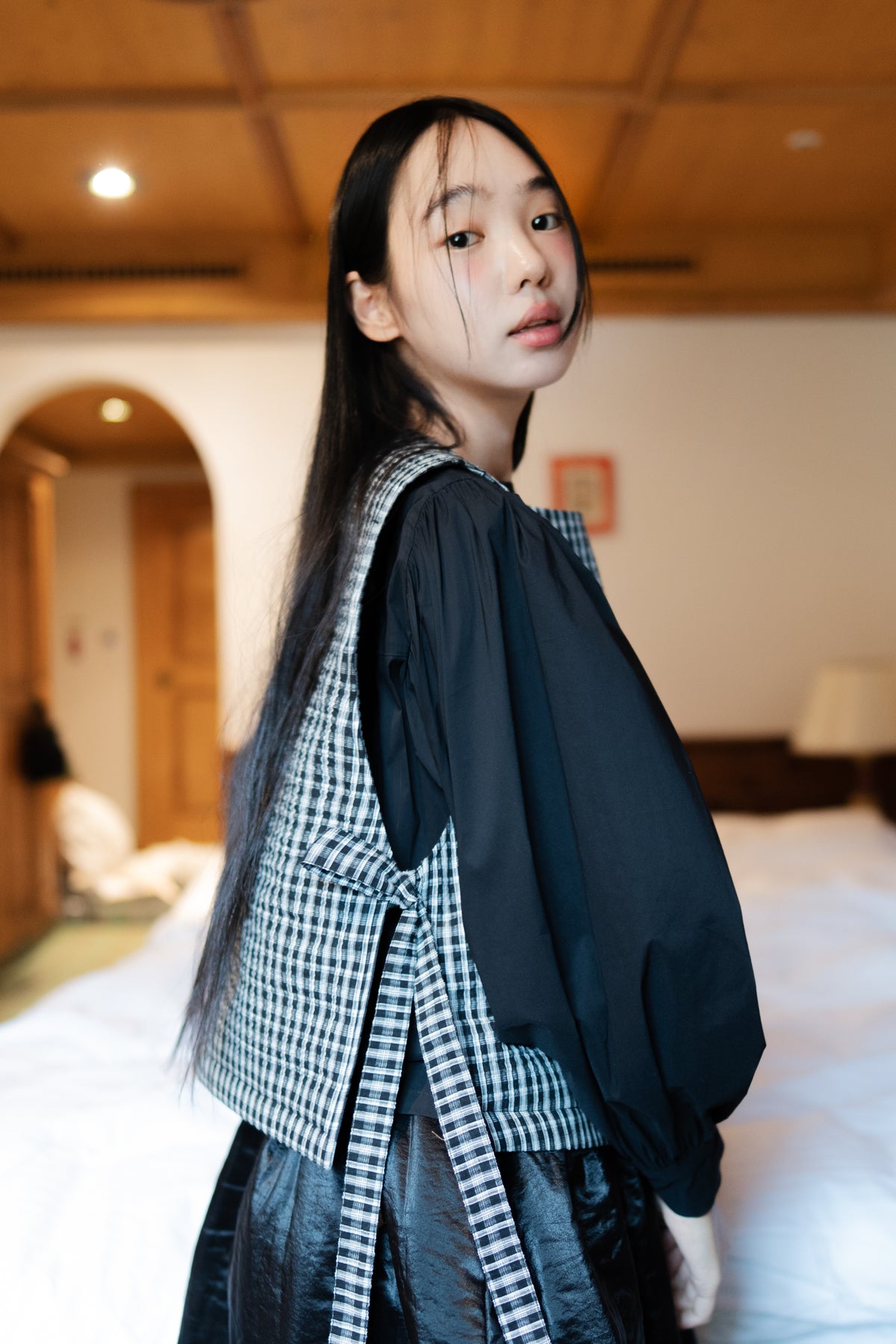 millie padded vest