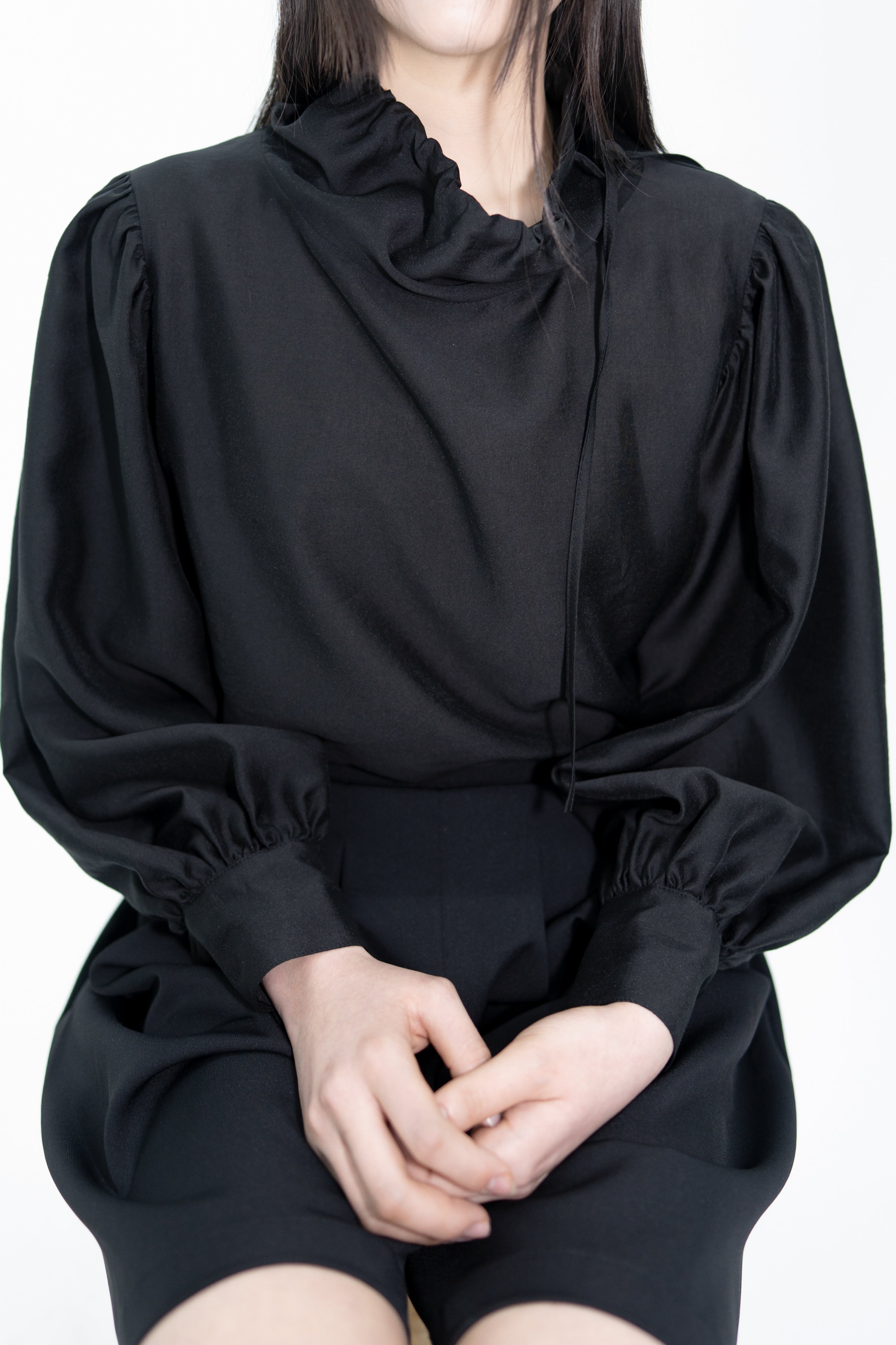 off neck charming blouse