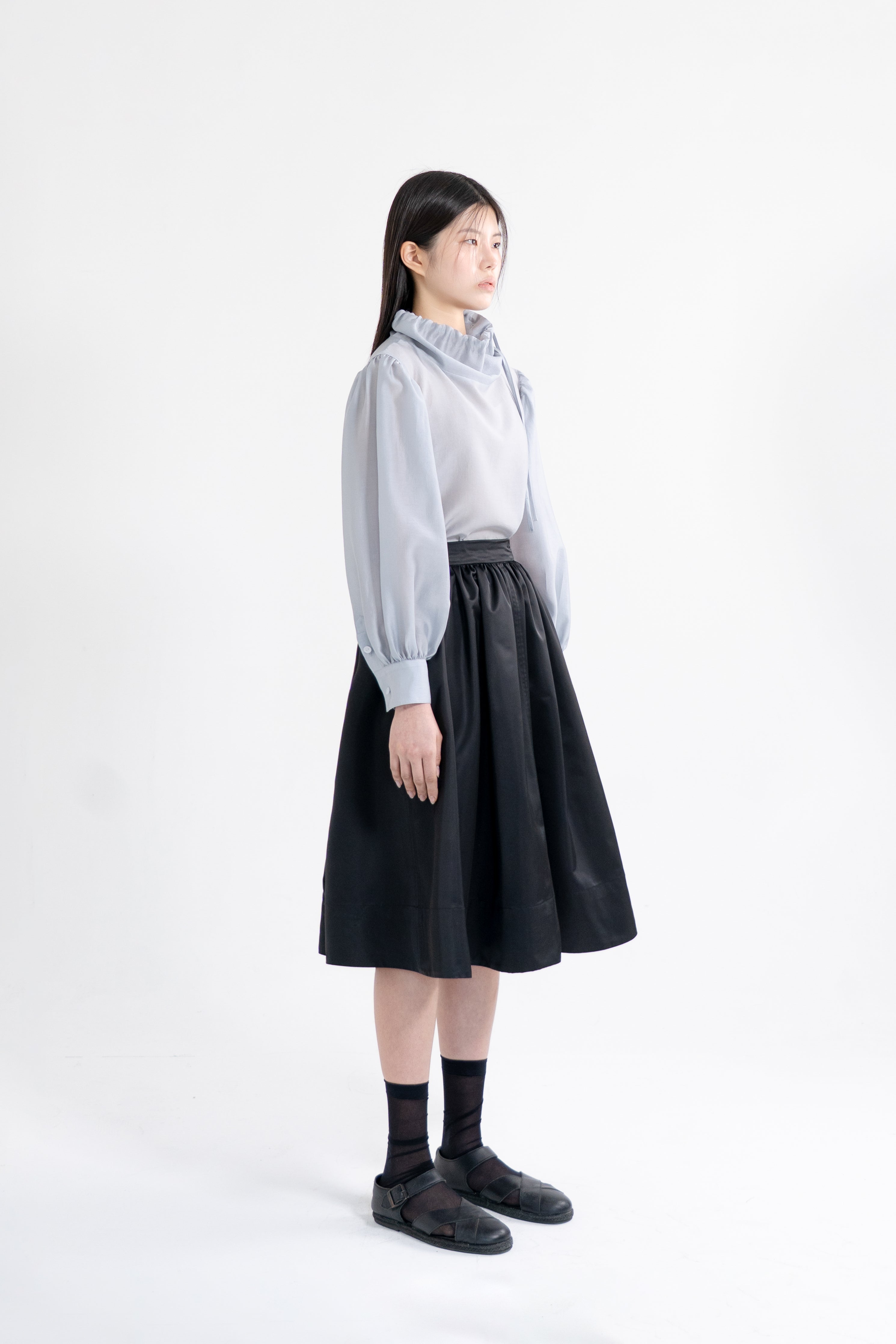 off neck charming blouse