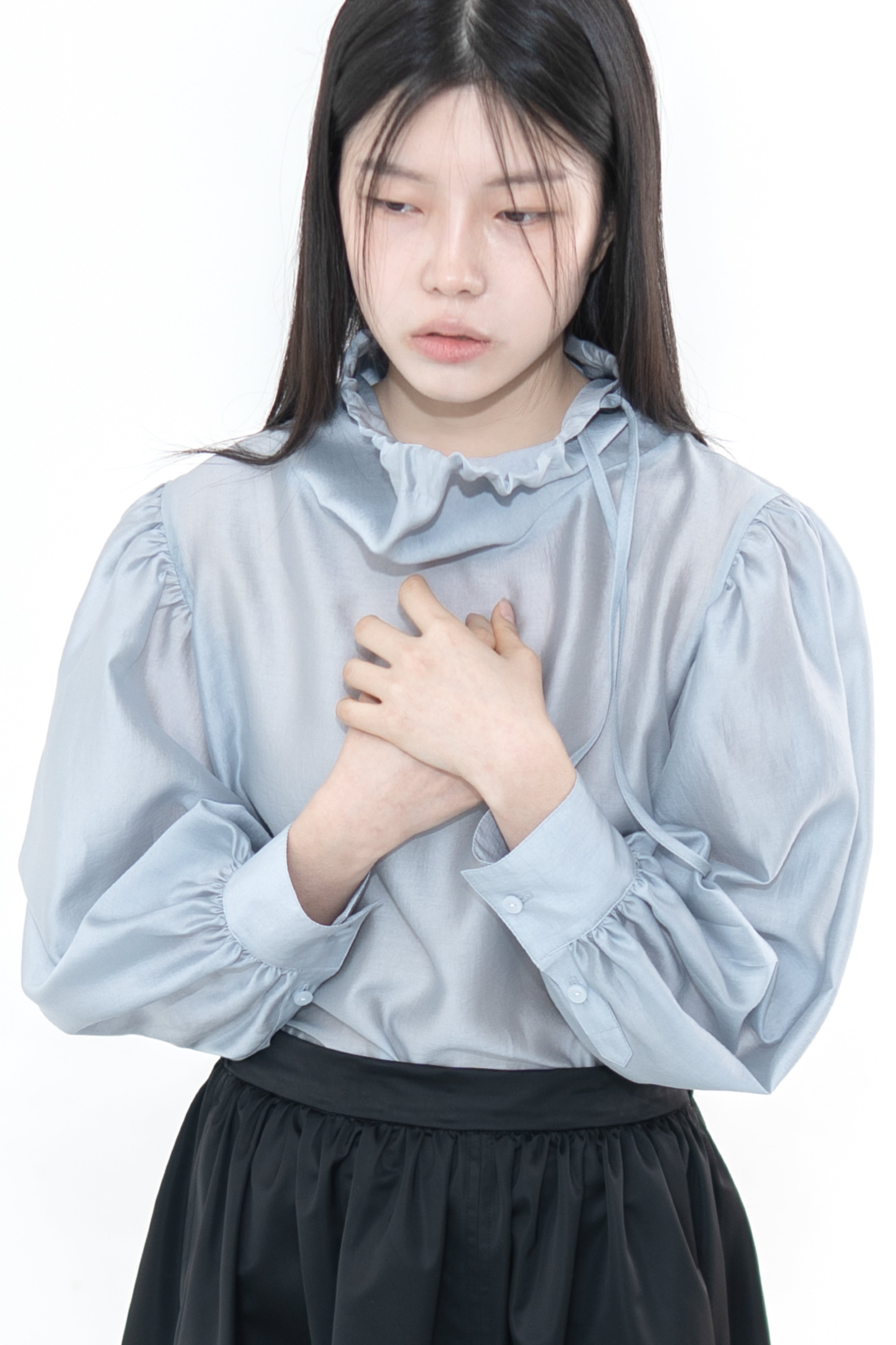 off neck charming blouse