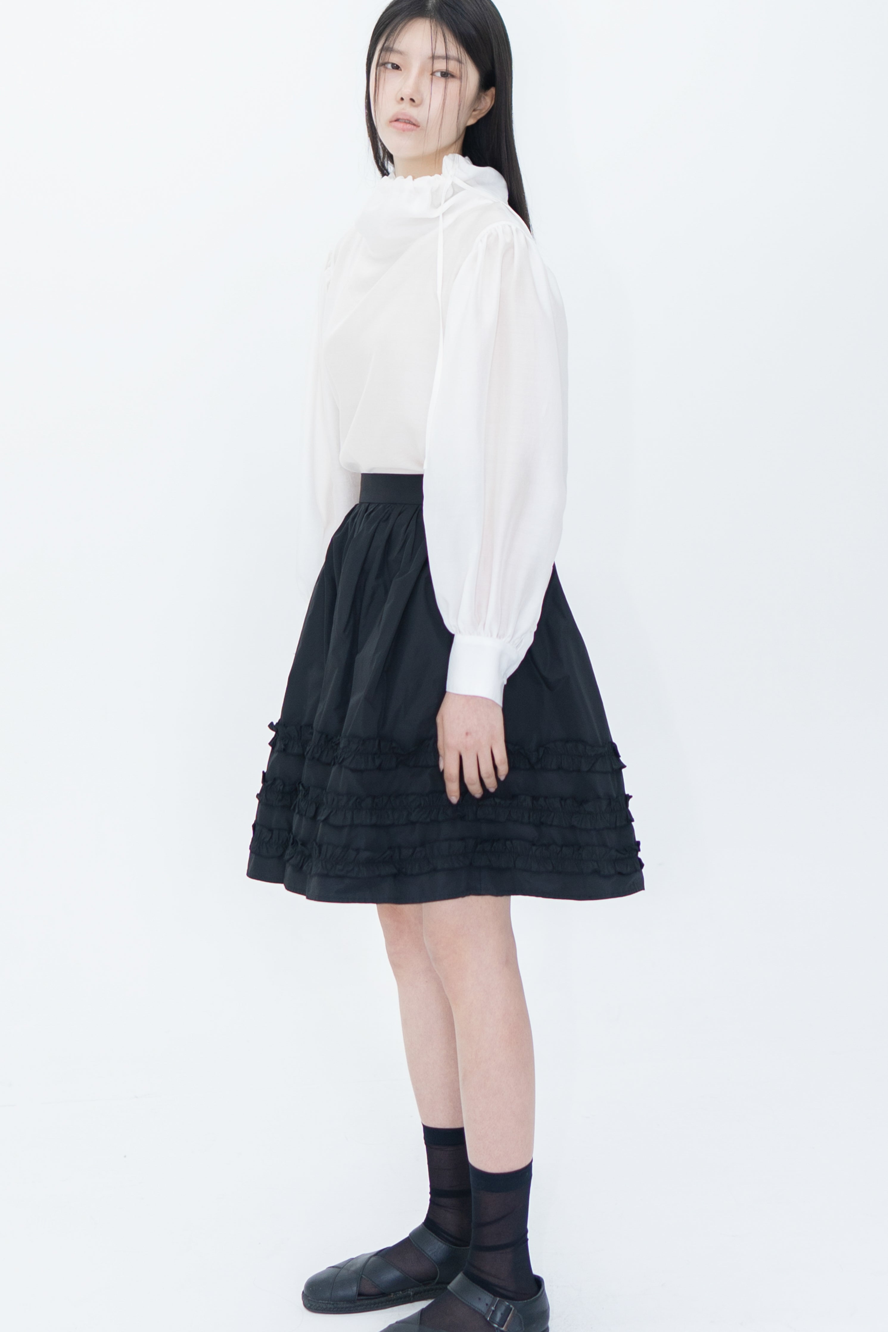 off neck charming blouse