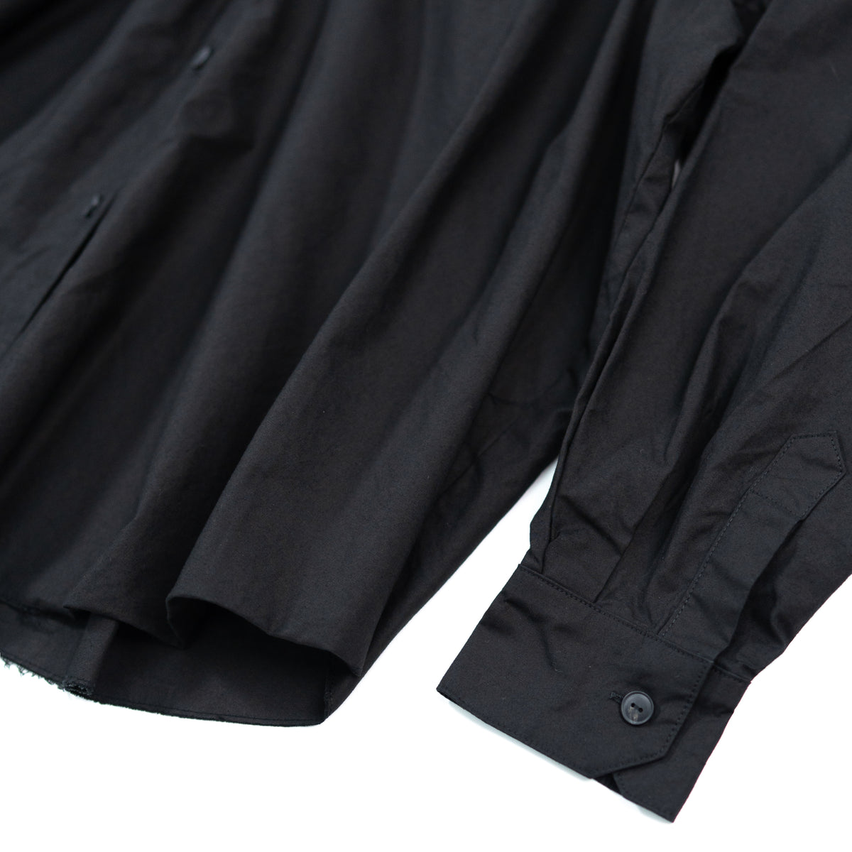 oxford mandarin collar shirt