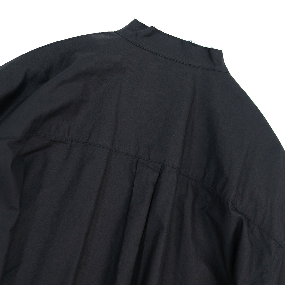 oxford mandarin collar shirt