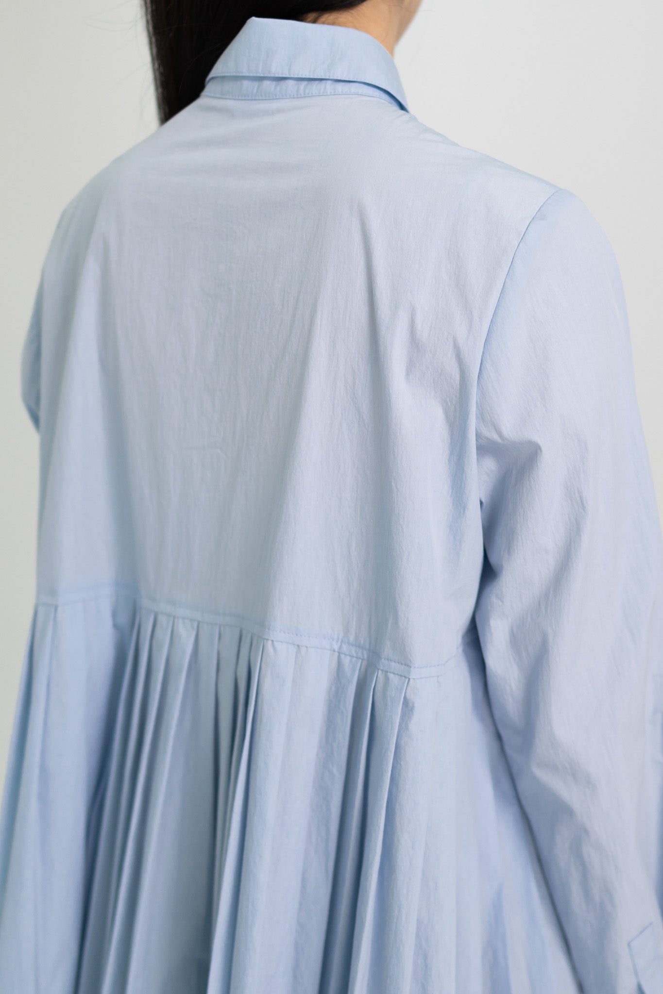 pleats shirt