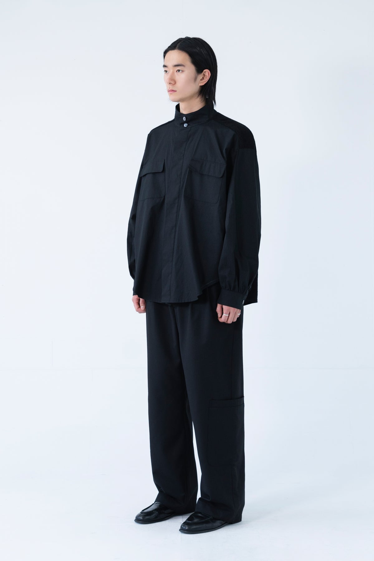 puffcuff over shirt