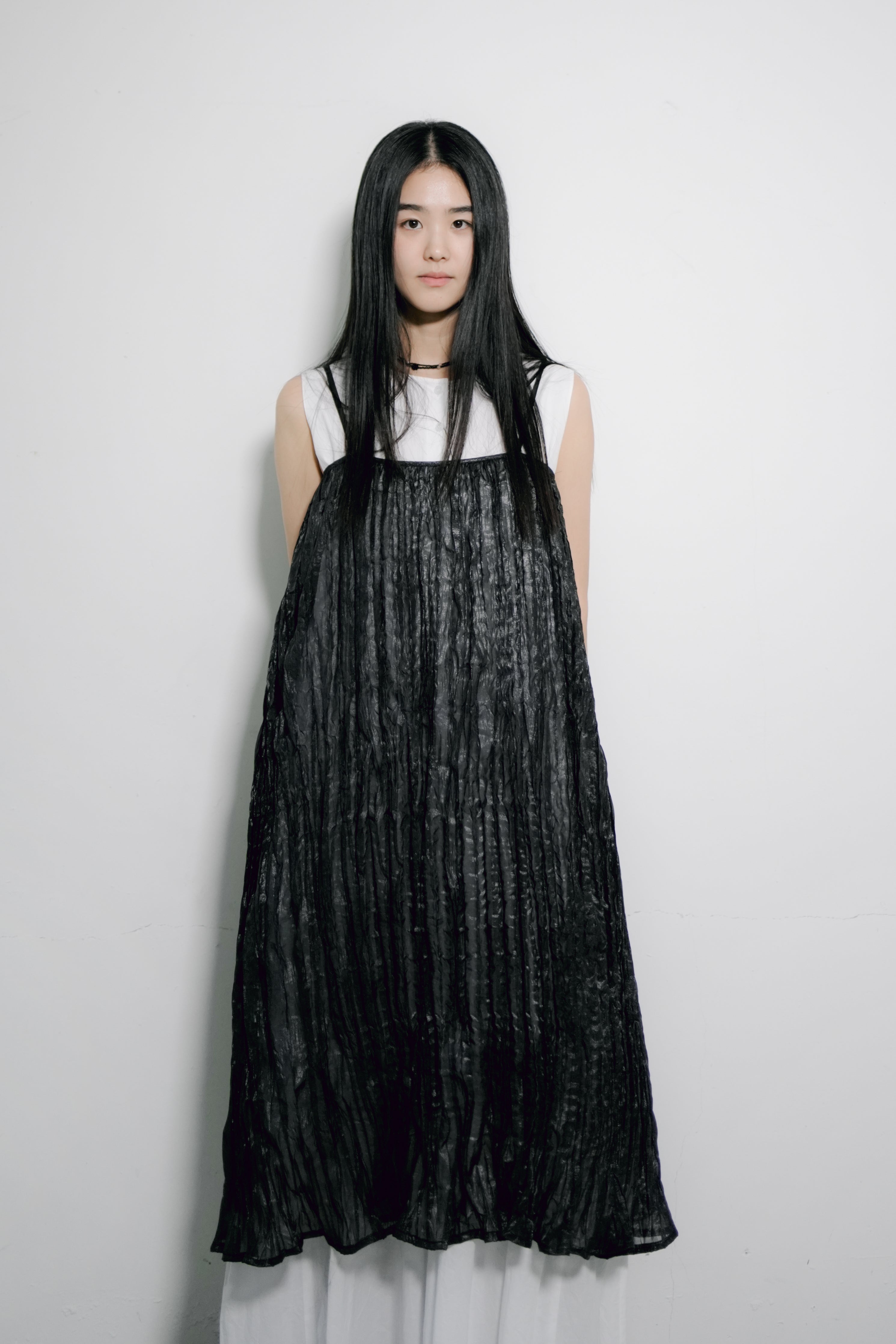 shimmer layering dress