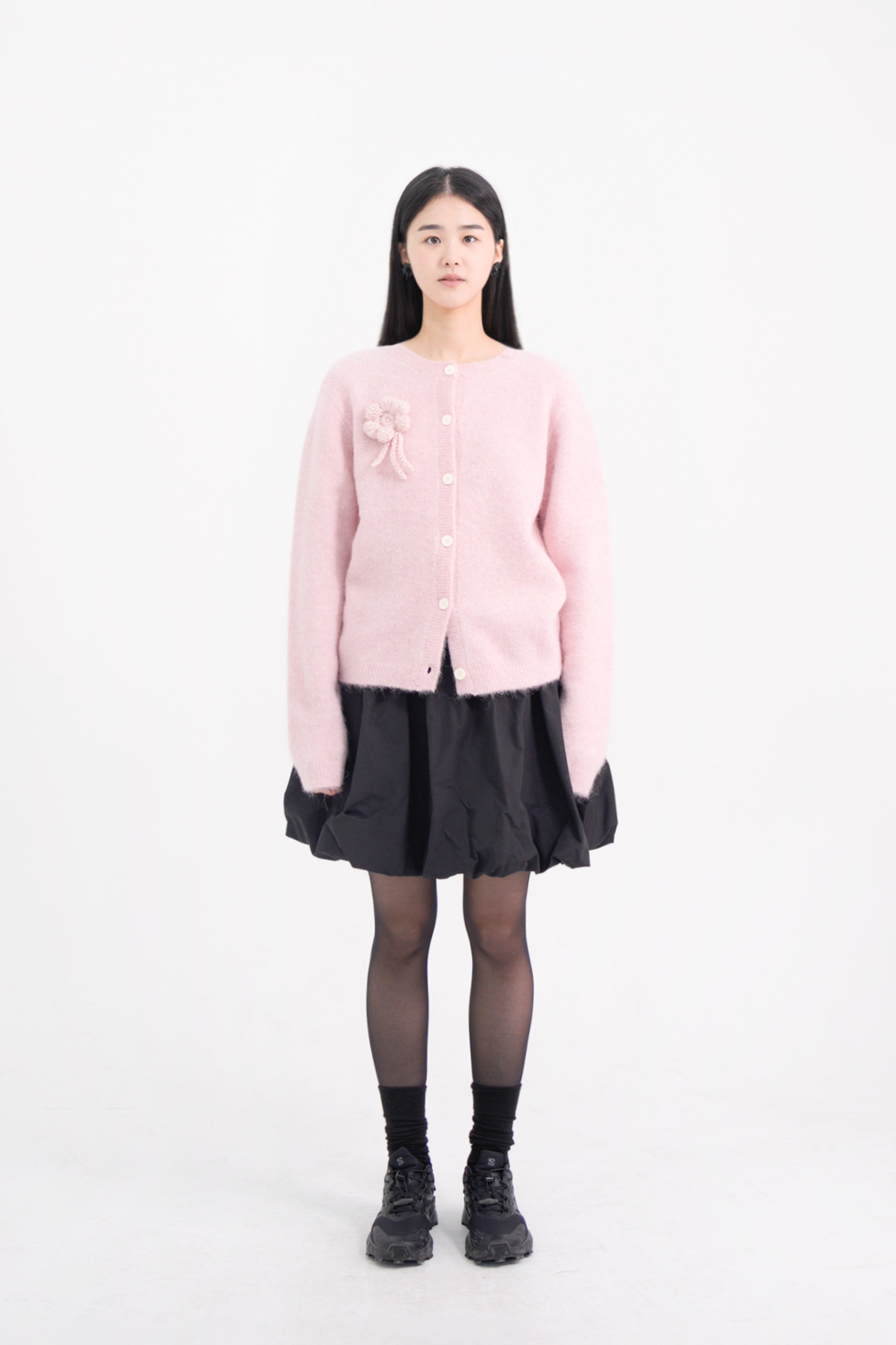 soft alpaca cardigan