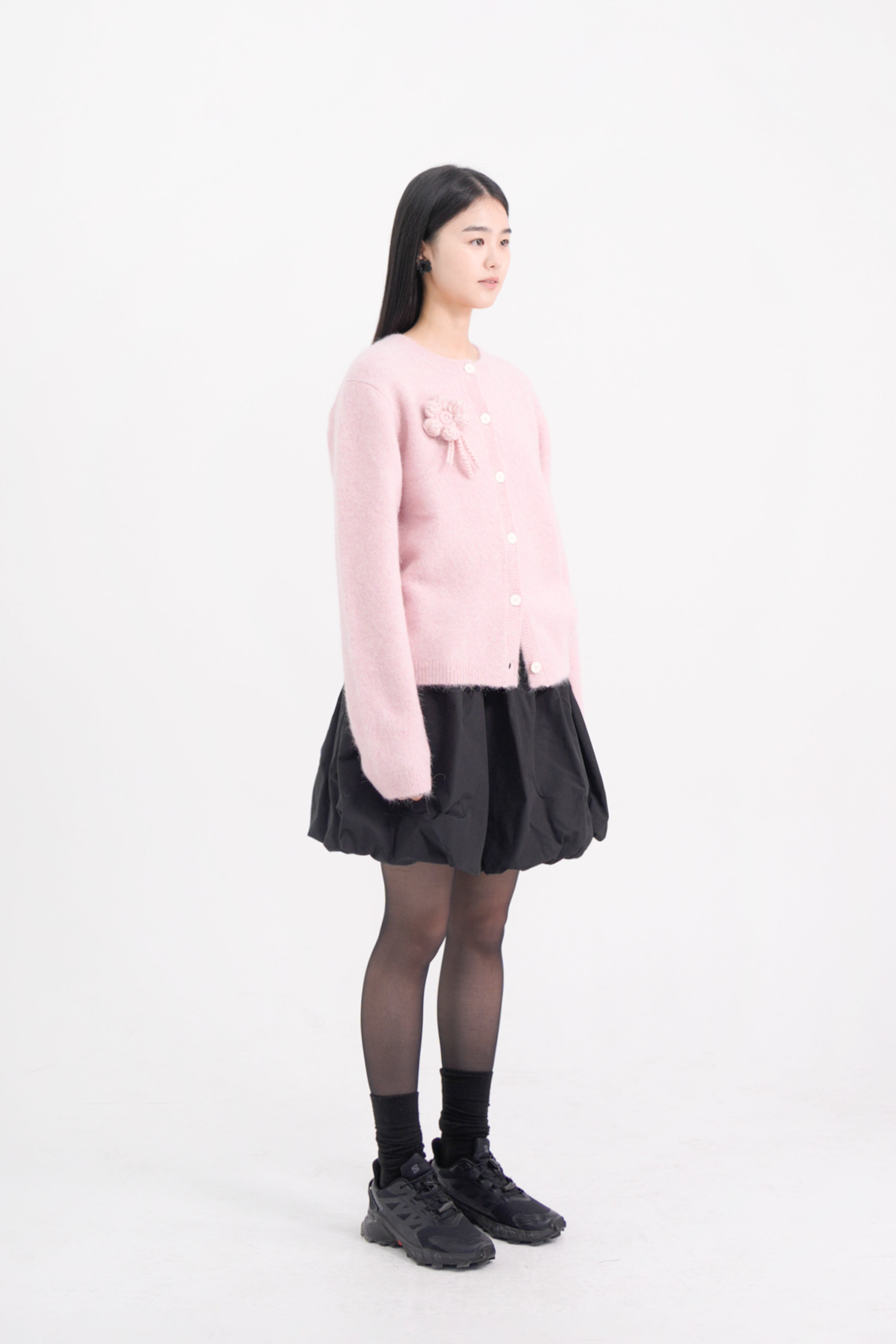 soft alpaca cardigan