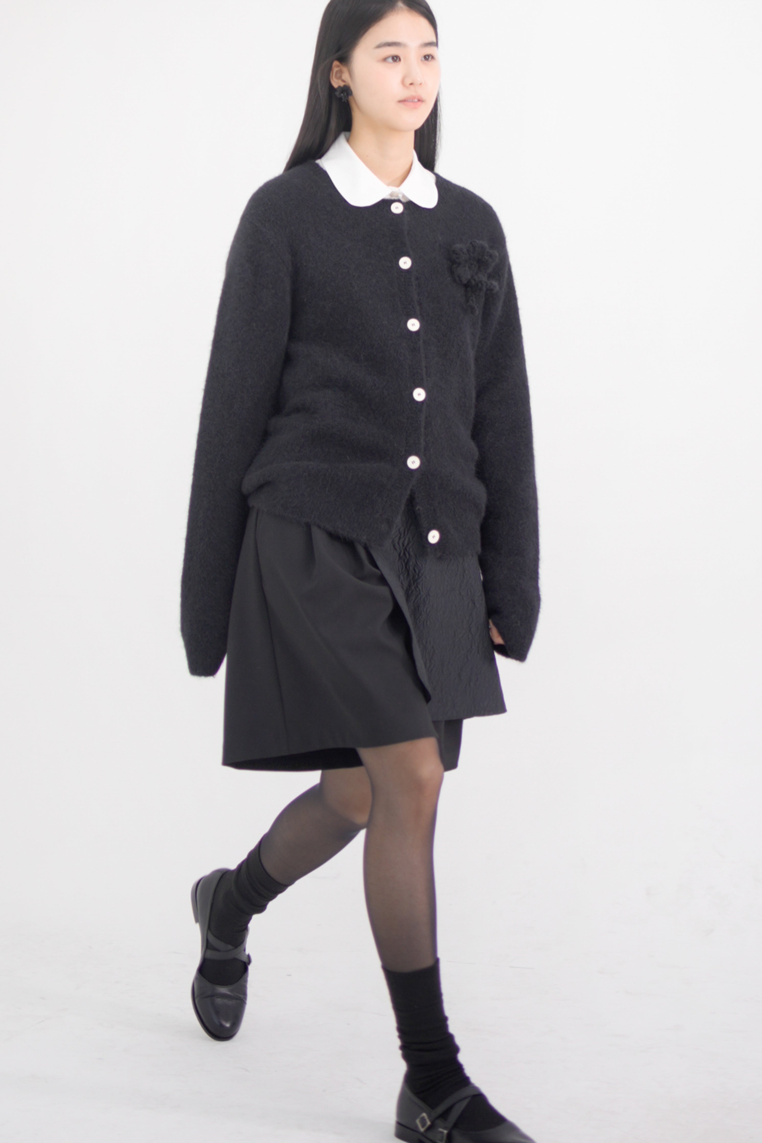 soft alpaca cardigan