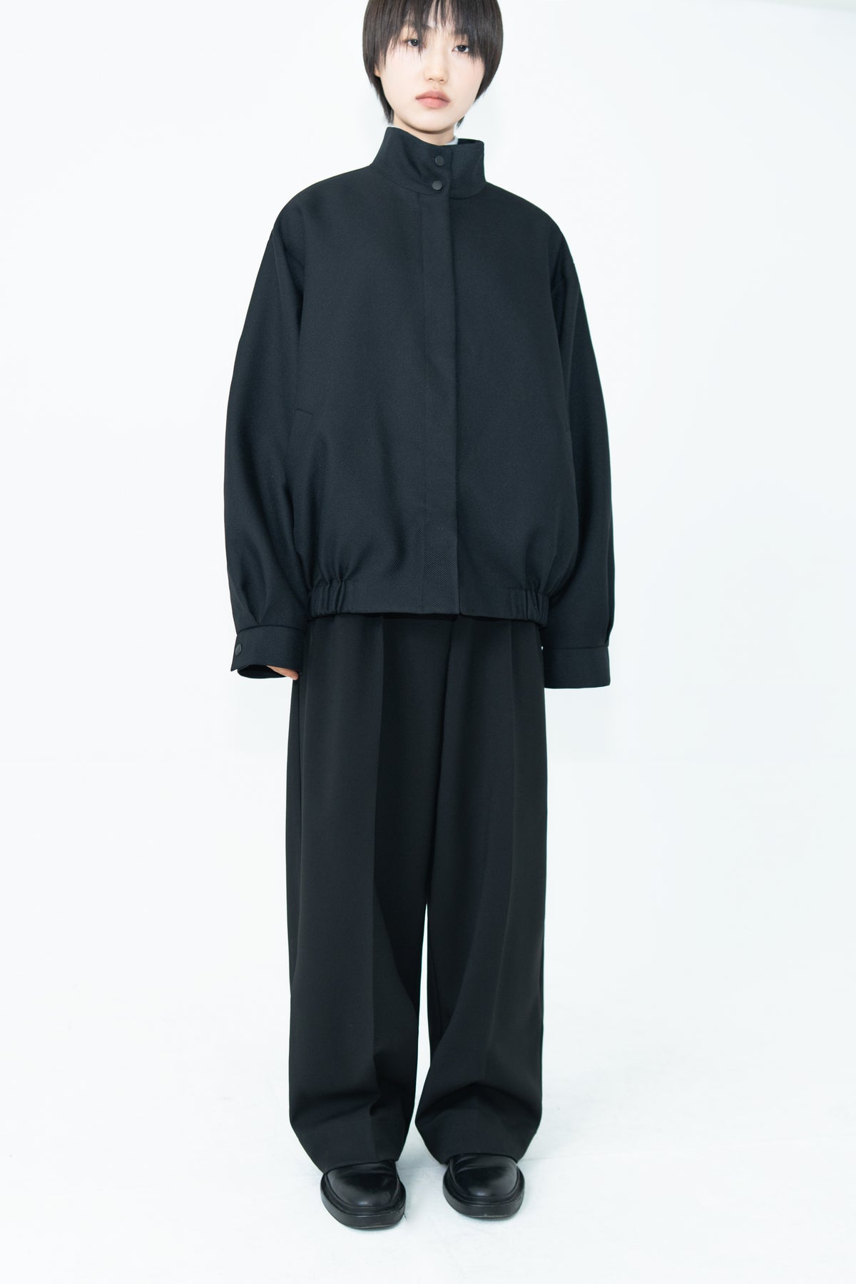 standard tuck pants