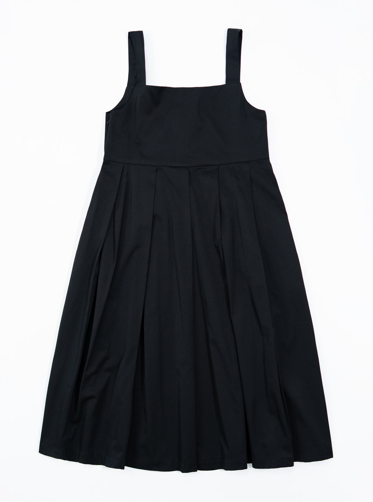 string tuck dress