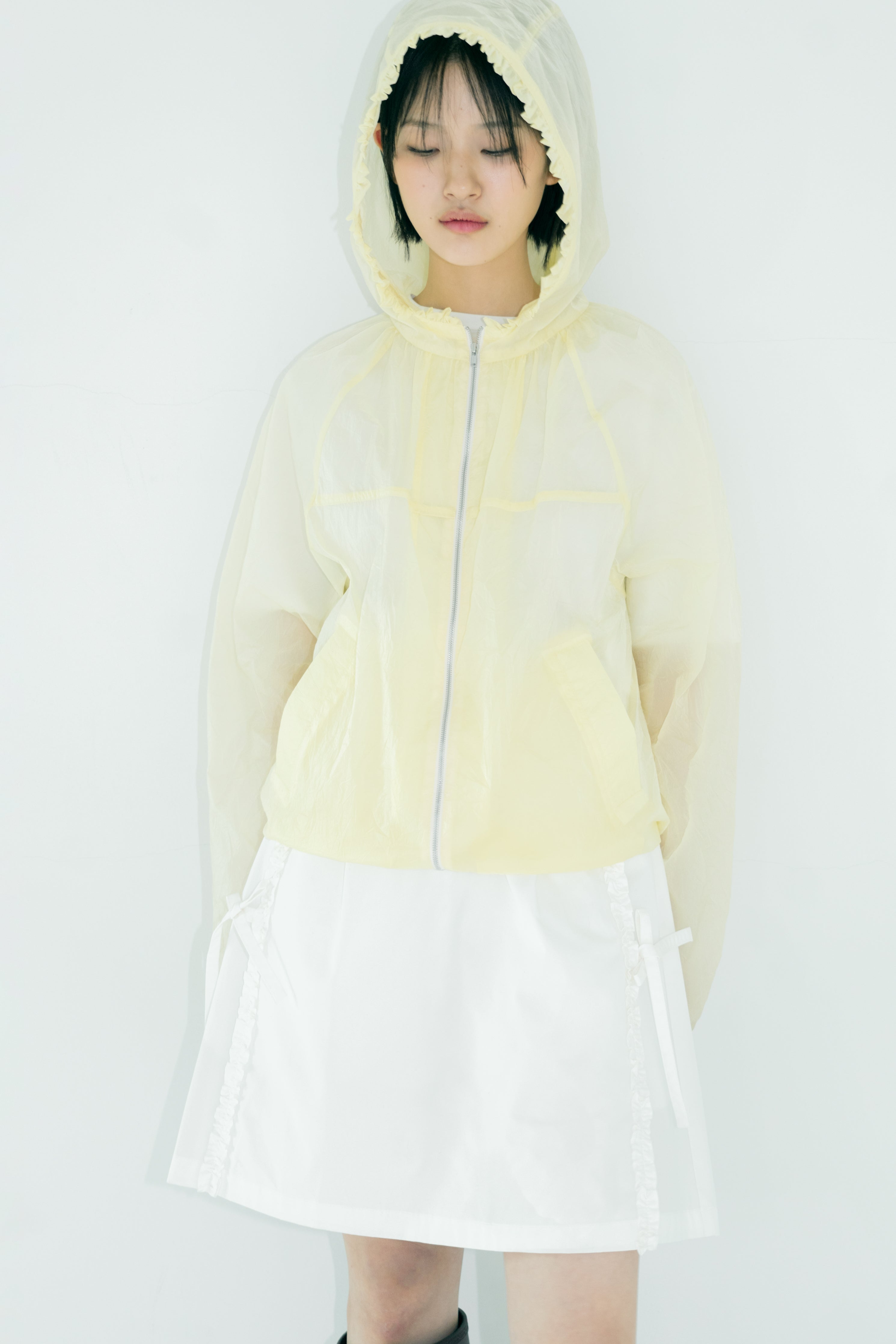 wind sheer wooded jacket